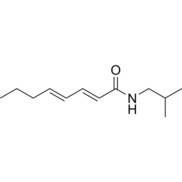[(2E,4E)-Octadienoyl]-N-isobutylamide 23512-47-2